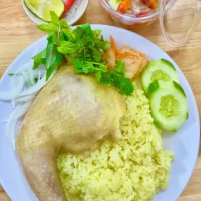 Đùi gà luộc